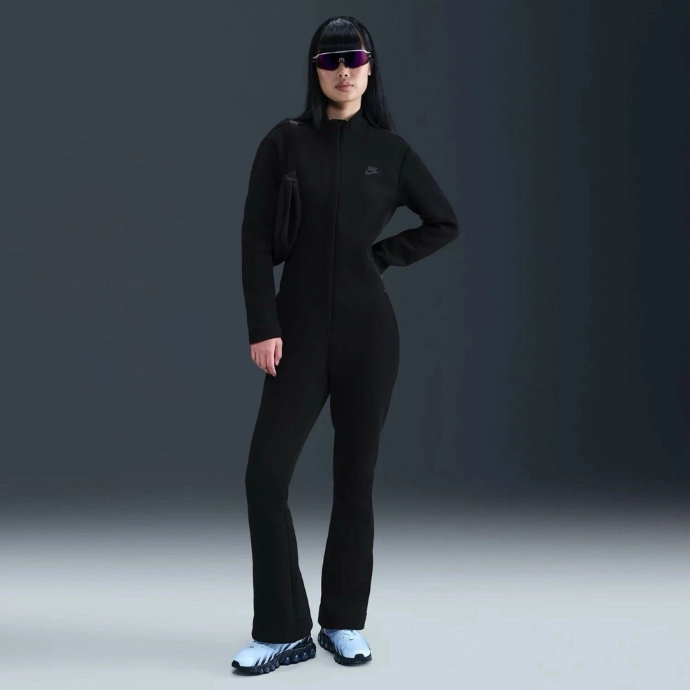 Nike Sportswear Tech Fleece Jumpsuit Black Women's Size XS HV4095-010 NWT